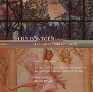 Cover for J. Rontgen · Complete Cello Concertos (CD) (2014)