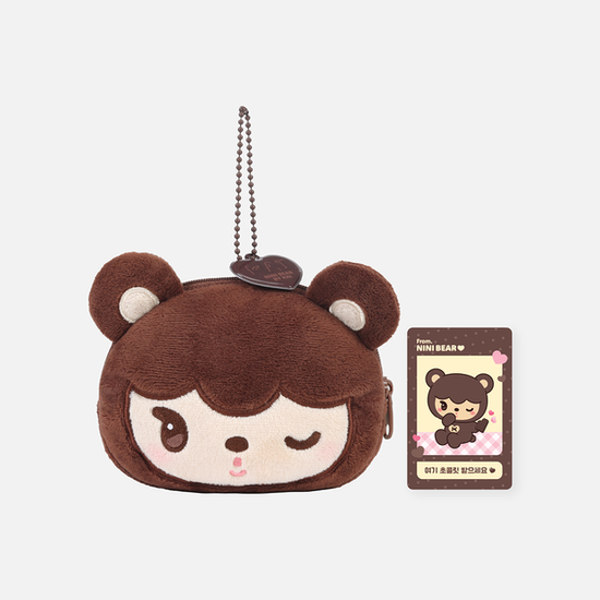 Cover for KAI (EXO) · Official KAION Tour Merch. - Nini Bear Pouch Set (Wallet) (2025)
