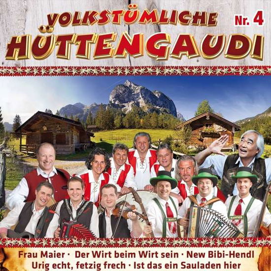 Cover for Volkstumliche Huttengaudi 4 (CD) (2017)