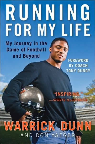 Cover for Don Yaeger · Running for My Life: My Journey in the Game of Football and Beyond (Pocketbok) (2009)