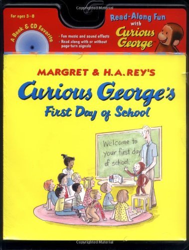Cover for H. A. Rey · Curious George's First Day of School Book &amp; Cd - Curious George (Audiobook (CD)) [Pap / Com edition] (2005)