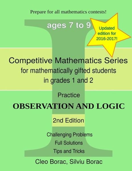 Cover for Cleo Borac · Practice Observation and Logic: Level 1 (Ages 7 to 9) (Paperback Book) (2014)