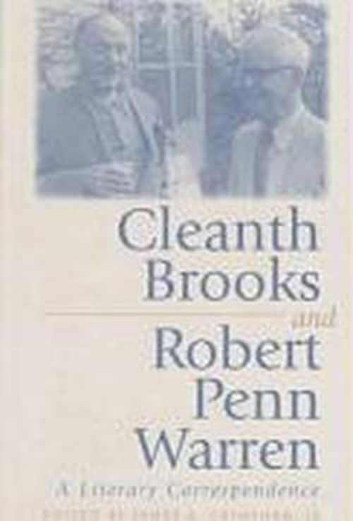 Cover for Cleanth Brooks · Literary Correspondence (Hardcover Book) (1998)