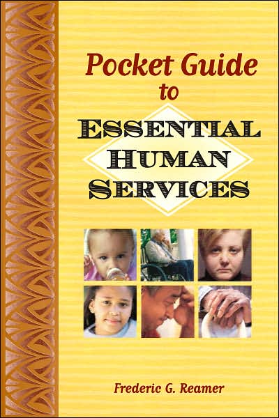 Cover for Frederic G. Reamer · Pocket Guide to Essential Human Services (Spiral Book) (2005)