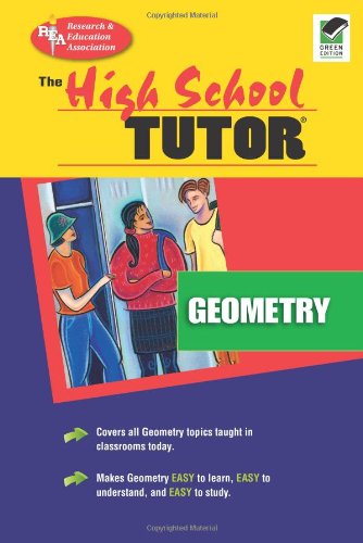 Cover for The Editors of Rea · The High School Tutor: Geometry (Paperback Book) (1985)