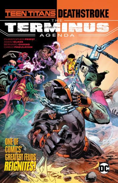 Cover for Adam Glass · Teen Titans / Deathstroke: The Terminus Agenda (Hardcover Book) (2019)