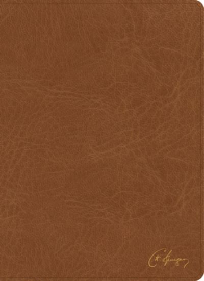 KJV Spurgeon Study Bible, Tan LeatherTouch - Holman Bible Holman Bible Staff - Books - B&H Publishing Group - 9781430082651 - September 15, 2023