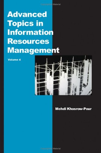 Cover for Mehdi Khosrow-pour (Editor) · Advanced Topics in Information Resources Management (Hardcover Book) (2005)