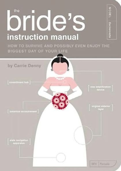 Cover for Carrie Denny · The Bride's Instruction Manual: How to Survive and Possibly Even Enjoy the Biggest Day of Your Life - Owner's and Instruction Manual (Pocketbok) (2008)