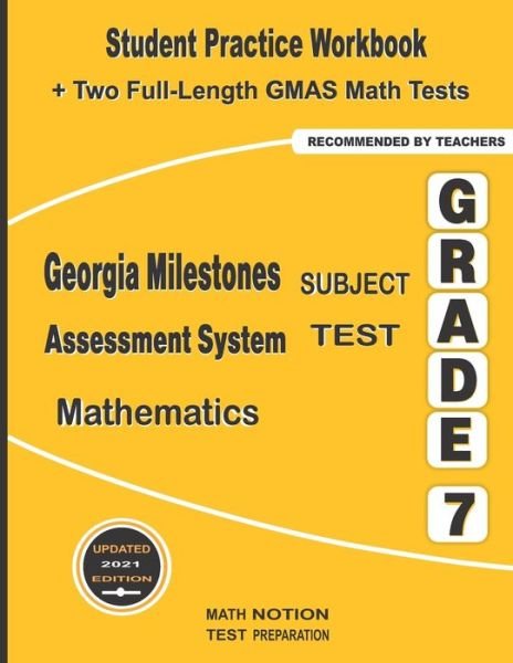 Cover for Michael Smith · Georgia Milestones Assessment System Subject Test Mathematics Grade 7 (Paperback Book) (2021)