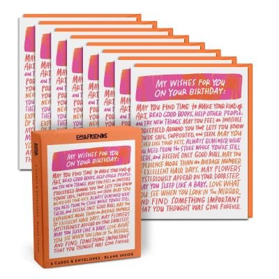 Cover for Em   Friends · Em &amp; Friends Wishes for You Boxed Greeting Cards, Box of 8 Single Birthday Cards (Flashcards) (2022)
