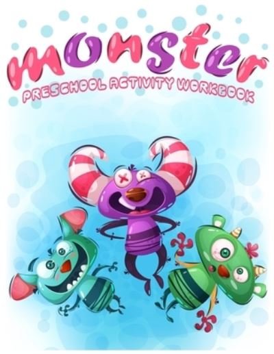 Cover for Zazi · Monsters Preschool Activity Workbook (Paperback Book) (2019)
