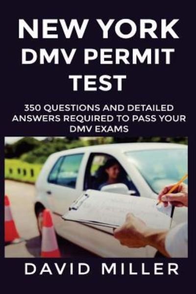 Cover for David Miller · New York DMV Permit Test Questions And Answers (Pocketbok) (2018)