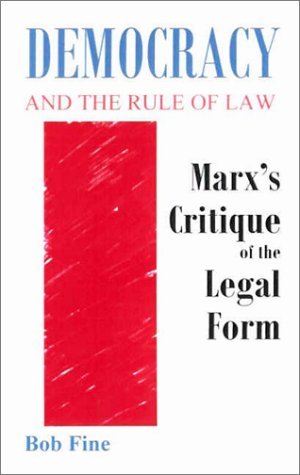 Cover for Robert Fine · Democracy and the Rule of Law (Paperback Book) (2002)