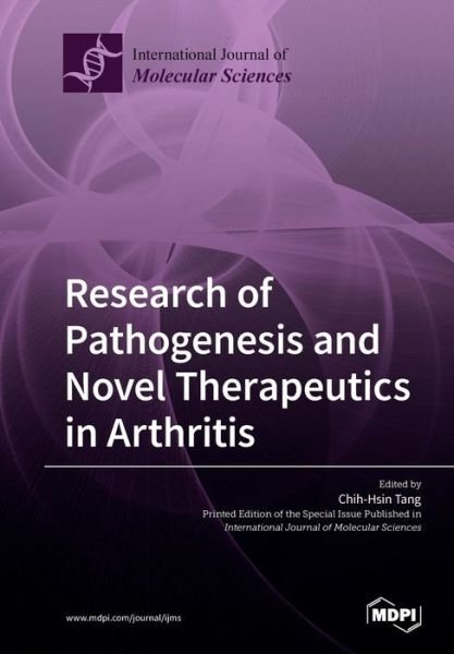 Cover for Chih-Hsin Tang · Research of Pathogenesis and Novel Therapeutics in Arthritis (Paperback Book) (2019)