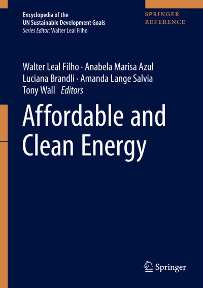 Cover for Walter Leal Filho · Affordable and Clean Energy (Paperback Book) (2021)