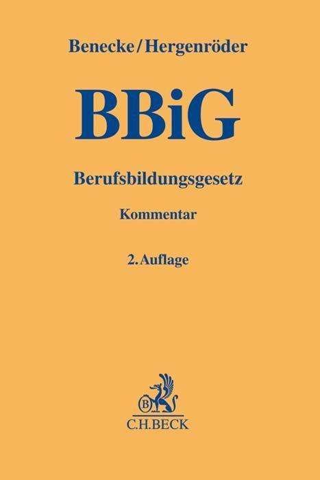 Cover for Benecke · BBiG,Berufsbildungsgesetz,Komm. (Bok)