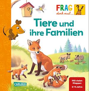 Frag doch mal ... die Maus: Tiere und ihre Familien - Petra Klose - Livros - Carlsen - 9783551253651 - 28 de novembro de 2022