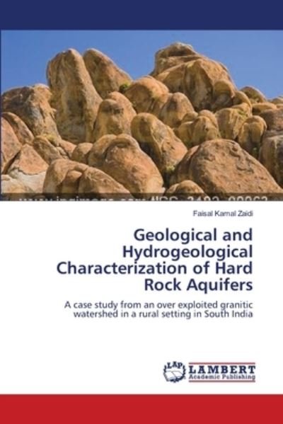 Cover for Zaidi · Geological and Hydrogeological Ch (Buch) (2012)