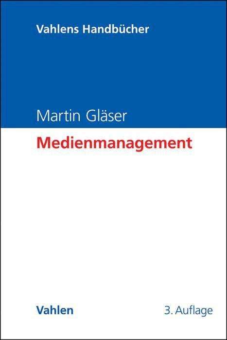 Cover for Gläser · Medienmanagement (Book)