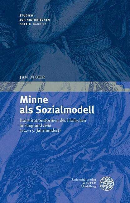 Cover for Mohr · Minne als Sozialmodell (Book) (2019)