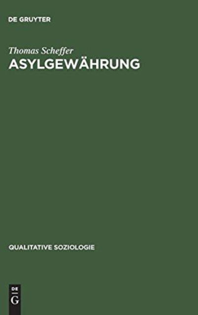 Cover for Thomas Dr Scheffer · Asylgewährung (Book) (2001)