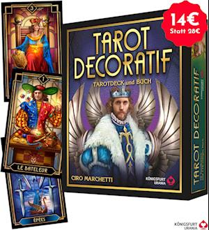 Tarot Decoratif - Lee Bursten - Kirjat - Königsfurt-Urania Verlag - 9783868265651 - torstai 27. lokakuuta 2022