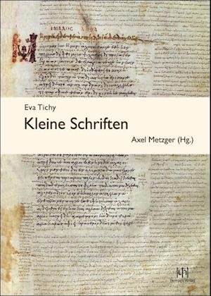 Cover for Tichy · Eva Tichy: Kleine Schriften (Book)