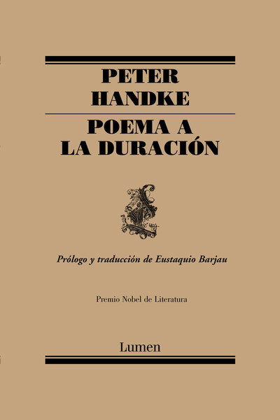 Cover for Peter Handke · Poema a la duracion / An Ode to the Length of Time (Pocketbok) (2020)