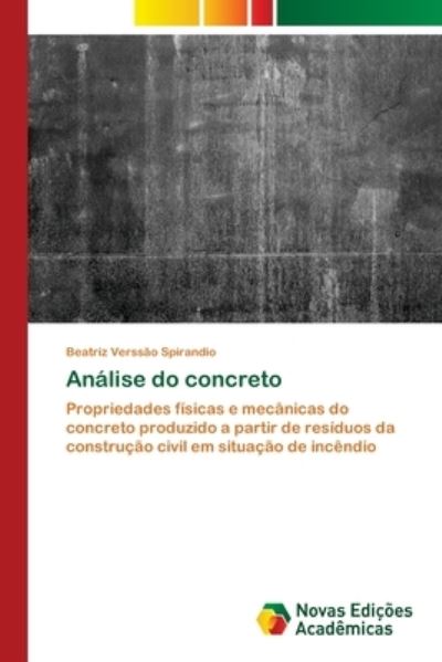 Cover for Beatriz Verssão Spirandio · Analise do concreto (Paperback Book) (2021)