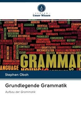 Cover for Oboh · Grundlegende Grammatik (Book) (2020)