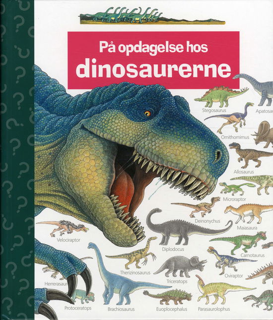 Cover for Angela Weinhold · På opdagelse hos dinosaurerne (Cardboard Book) [1st edition] (2012)