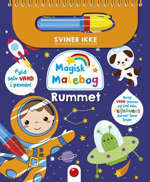 Cover for Magisk malebog: Magisk malebog: Rummet (Spiralbuch) [1. Ausgabe] (2025)