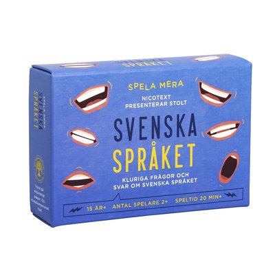 Cover for Spela mera: Svenska språket (Book) (2022)