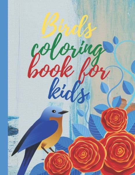 Cover for Lema Nots · Birds coloring book for kids (Paperback Bog) (2020)