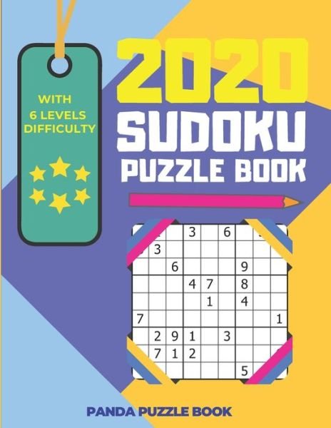 Cover for Panda Puzzle Book · 2020 Sudoku Puzzle Book With 6 Levels Difficulty (Paperback Bog) (2020)