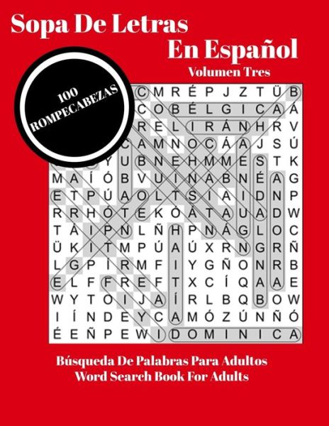 Cover for Sunny Days Puzzles · Sopa De Letras En Espanol Volumen Tres (Pocketbok) (2020)