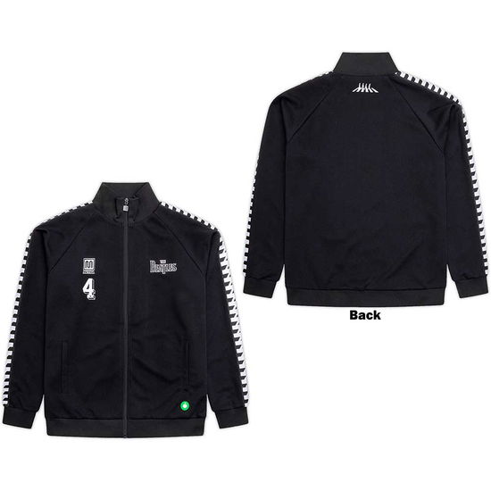 Cover for The Beatles · The Beatles Unisex Track Jacket: Meyba Logos (Black) (Jacket)