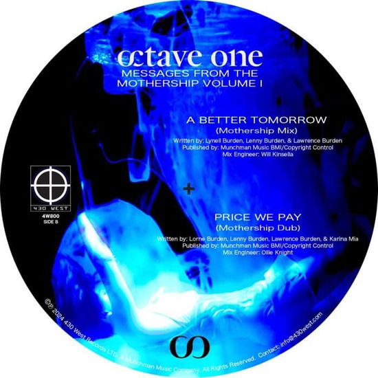 Cover for Octave One · Messages from The Mothership Volume I (LP) (2024)