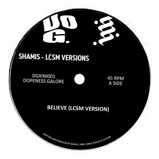 Cover for Lcsm &amp; Shaims · Believe (LP) [EP edition] (2021)