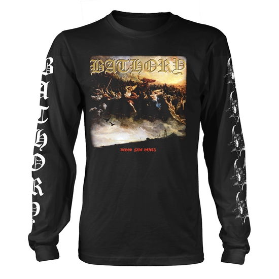 Cover for Bathory · Blood Fire Death 2 (Shirt) [size L] [Black edition] (2019)