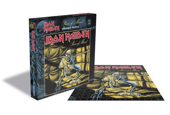 Piece of Mind (500 Piece Puzzle) - Iron Maiden - Jogo de tabuleiro - ZEE PRODUCTIONS - 0803343239652 - 18 de outubro de 2019