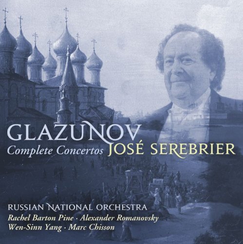 Cover for Jose Serebrier · Glazunov: Complete Concertos (CD) (2016)