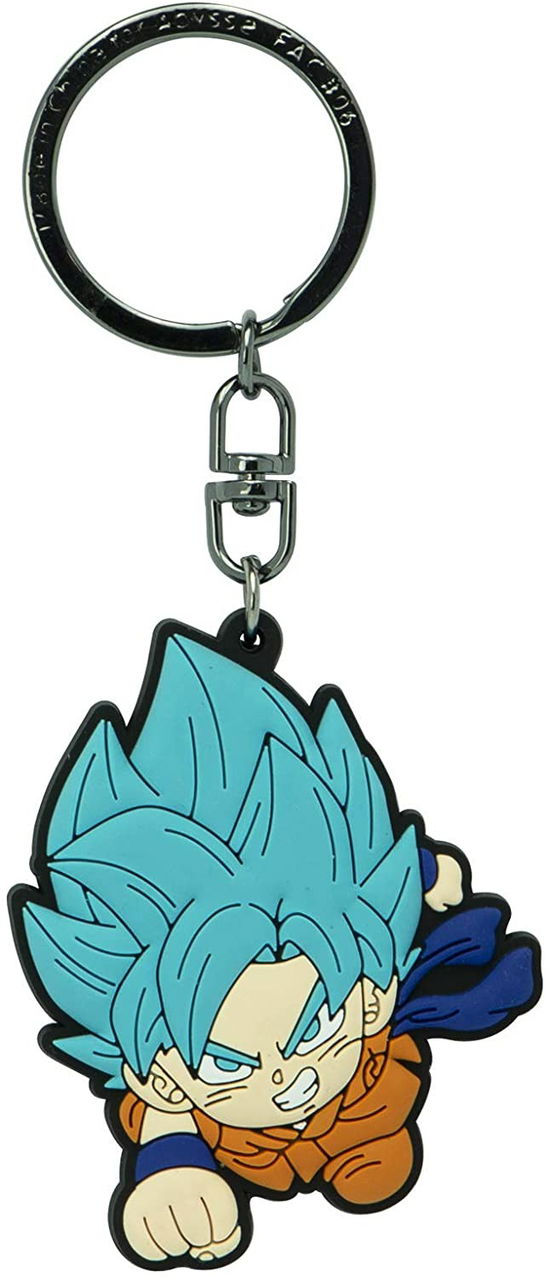 Cover for Dragon Ball Super: ABYstyle · Goku Saiyan Blue (Keychain Pvc / Portachiavi) (MERCH)