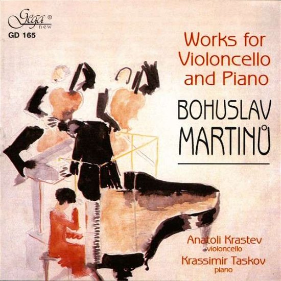 Cover for Krastev Anatoli · Krassimir Taskov - Bohuslav Martinu - Works For Violoncel (CD) (2000)