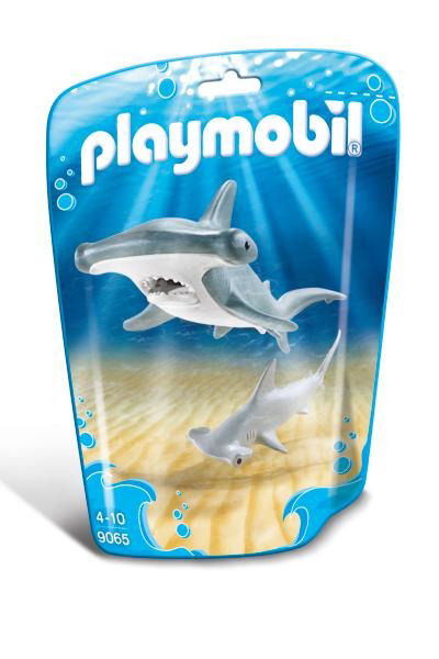 Cover for Playmobil · Playmobil Family Fun Hammerhead Shark with Baby 9065 (MERCH)