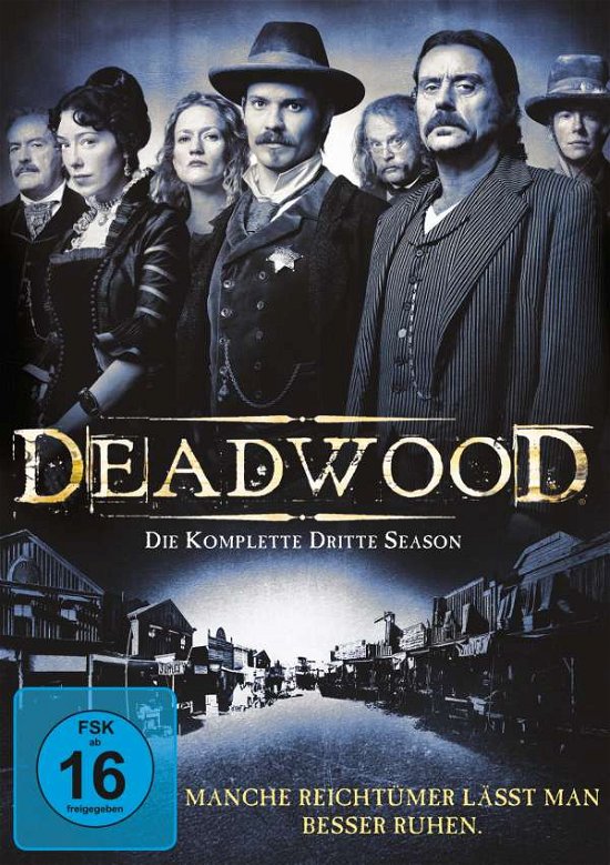 Cover for Jim Beaver,ian Mcshane,john Hawkes · Deadwood-season 3 (4 Discs,multibox) (DVD) (2014)