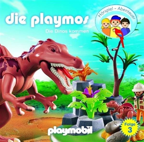 Cover for Die Playmos · (3)die Dinos Kommen (Relaunch) (CD) (2015)