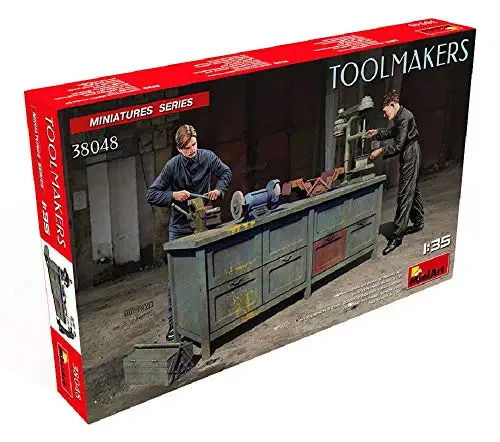 Cover for MiniArt · 1/35 Toolmakers (2/21) * (Legetøj)