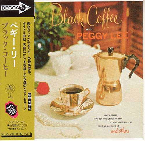 Cover for Peggy Lee · Black Coffee (CD) [Japan Import edition] (2016)